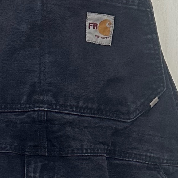FR Carhartt bib overalls 44x30 - Picture 4 of 7